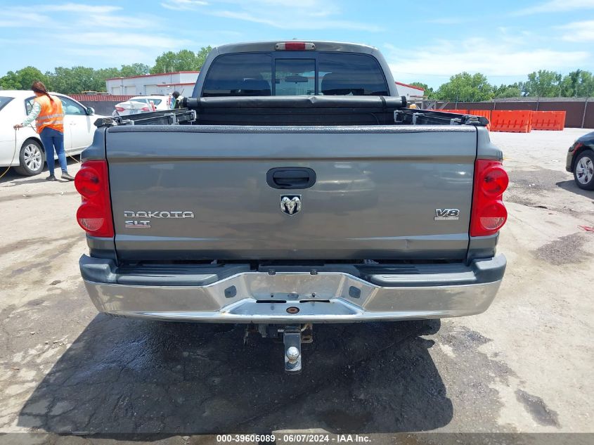 2006 Dodge Dakota Slt VIN: 1D7HW48J96S709471 Lot: 39606089