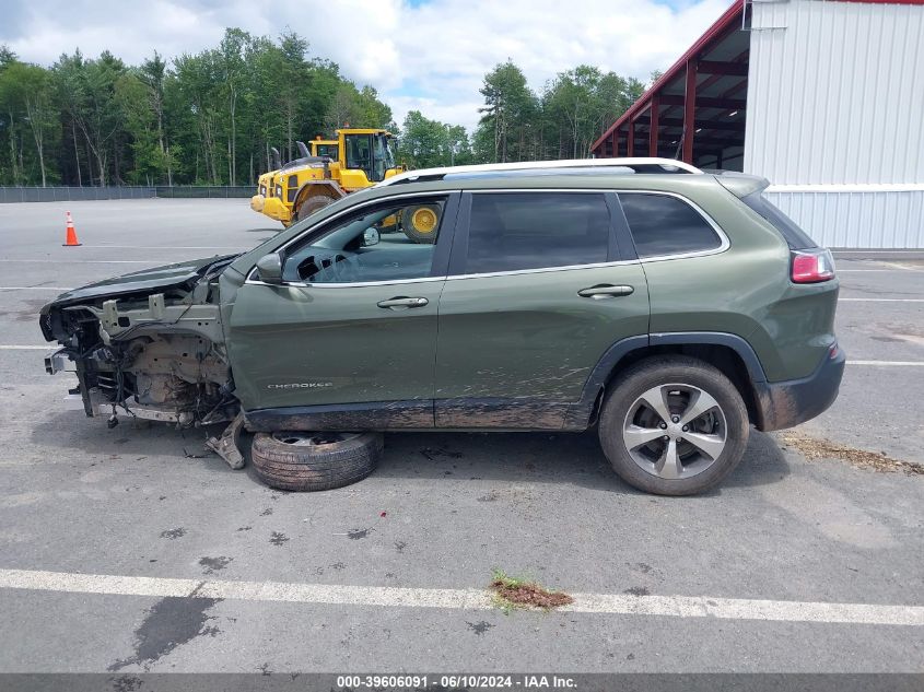 2020 Jeep Cherokee Limited 4X4 VIN: 1C4PJMDX6LD582595 Lot: 39606091