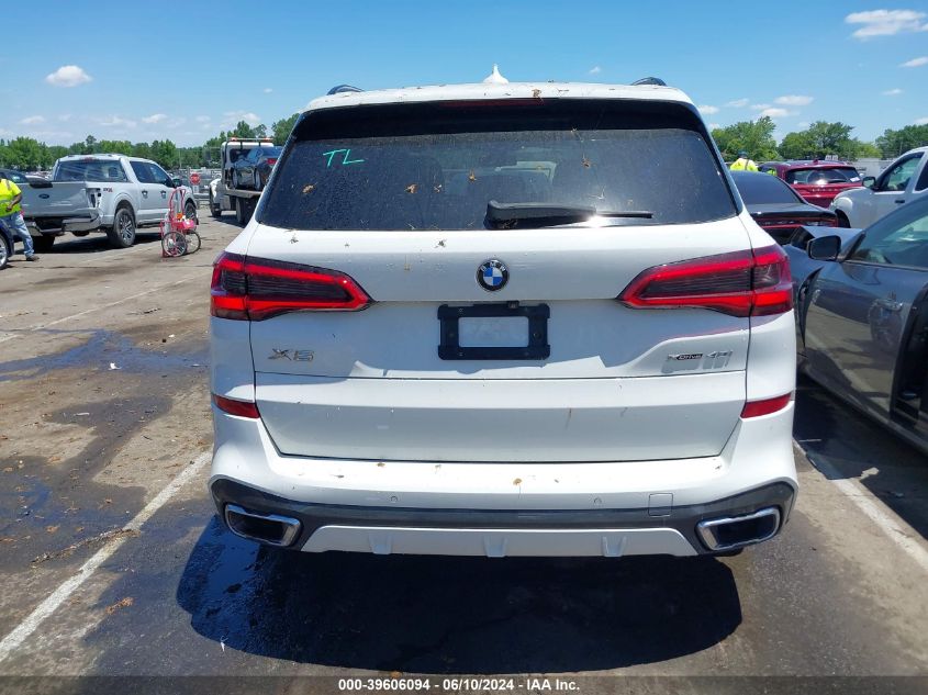 2019 BMW X5 xDrive40I VIN: 5UXCR6C58KLL13231 Lot: 39606094