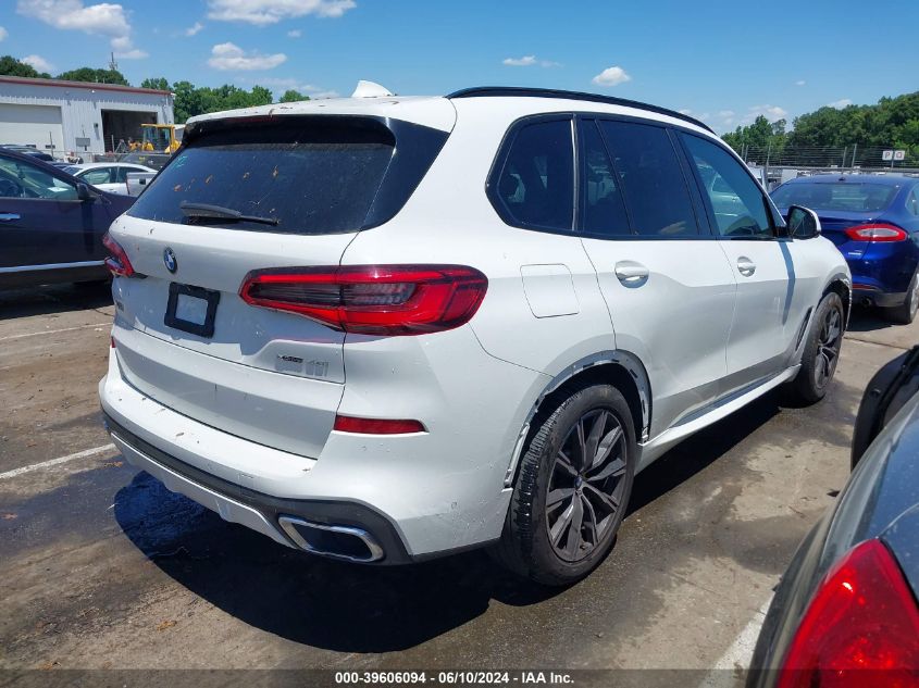 2019 BMW X5 xDrive40I VIN: 5UXCR6C58KLL13231 Lot: 39606094