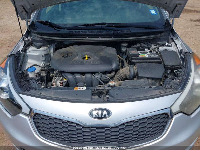 2016 Kia Forte Lx VIN: KNAFX4A6XG5460681 Lot: 39606100