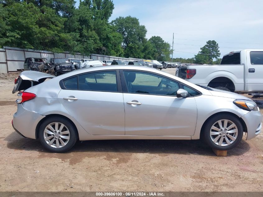 2016 Kia Forte Lx VIN: KNAFX4A6XG5460681 Lot: 39606100