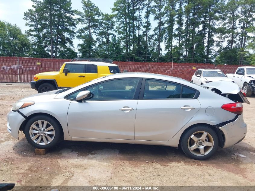 2016 Kia Forte Lx VIN: KNAFX4A6XG5460681 Lot: 39606100