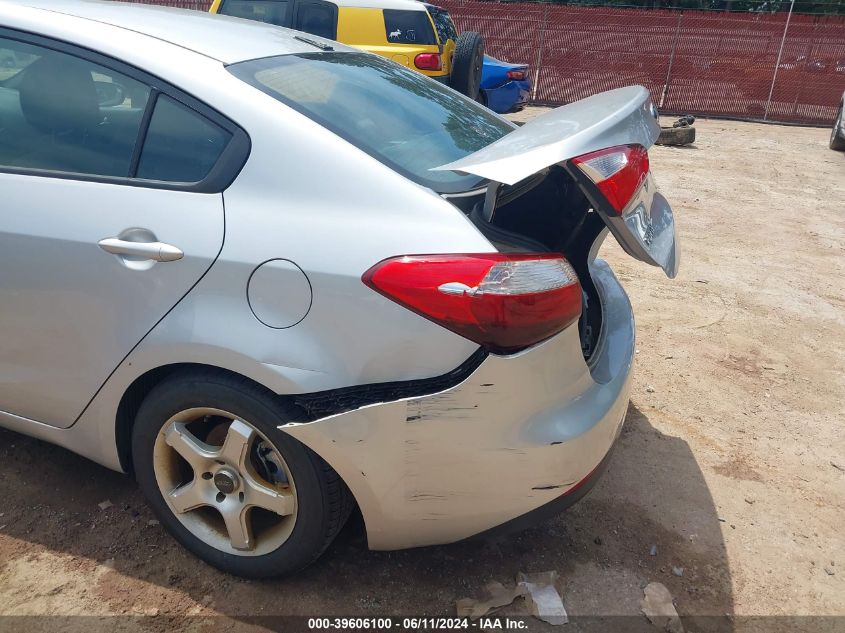 2016 Kia Forte Lx VIN: KNAFX4A6XG5460681 Lot: 39606100