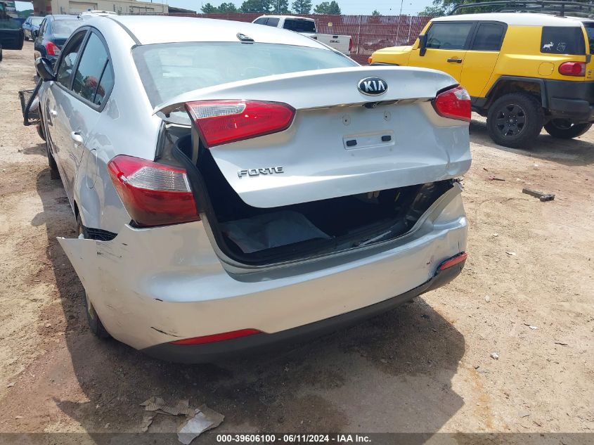 2016 Kia Forte Lx VIN: KNAFX4A6XG5460681 Lot: 39606100