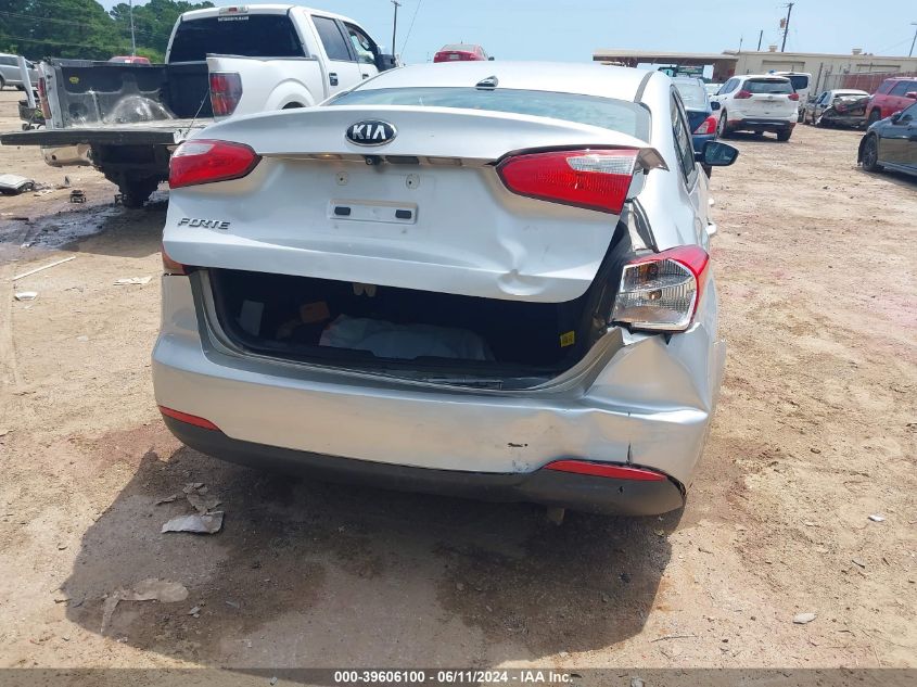 2016 Kia Forte Lx VIN: KNAFX4A6XG5460681 Lot: 39606100