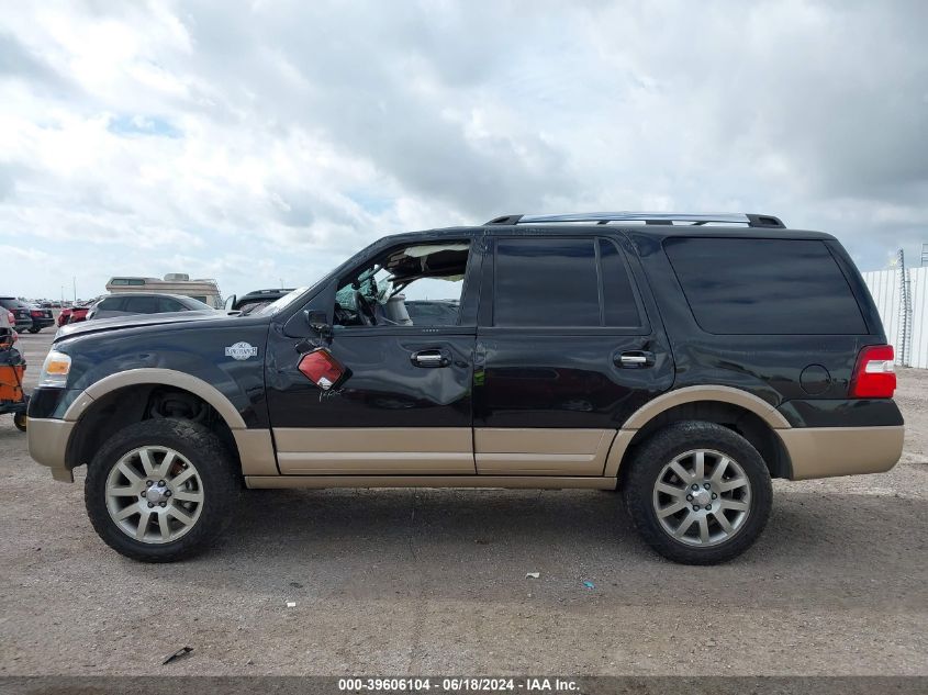 2014 Ford Expedition King Ranch VIN: 1FMJU1H56EEF59203 Lot: 39606104