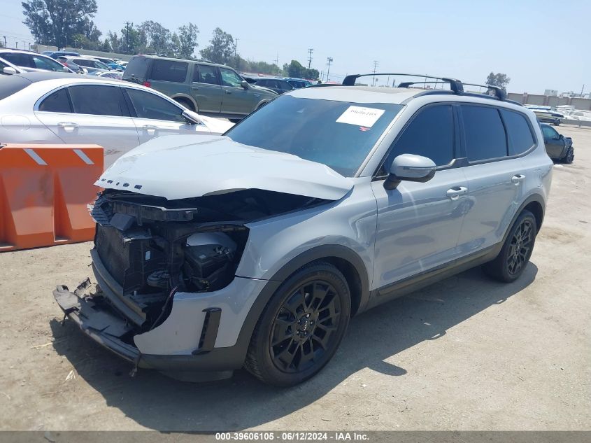 5XYP3DHC6NG255278 2022 KIA TELLURIDE - Image 2