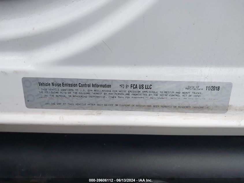 2018 Ram 3500 Laramie 4X4 8' Box VIN: 3C63R3JL1JG410727 Lot: 39606112