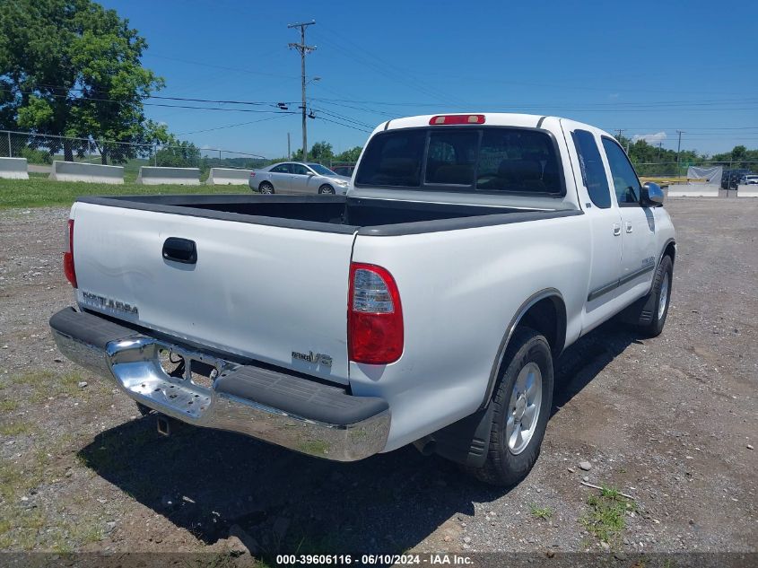 2006 Toyota Tundra Sr5 V8 VIN: 5TBET34116S541686 Lot: 39606116