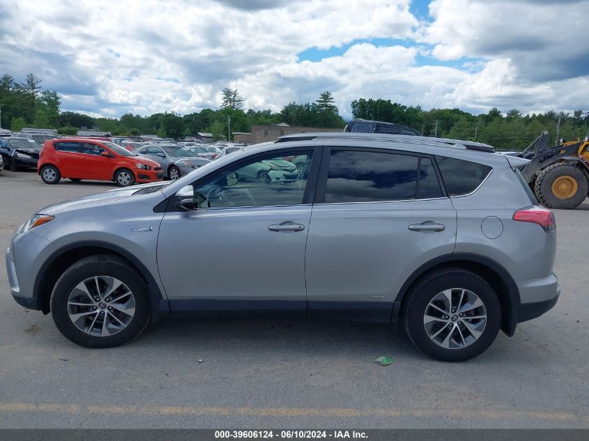 2017 Toyota Rav4 Hybrid Xle VIN: JTMRJREVXHD076620 Lot: 39606124