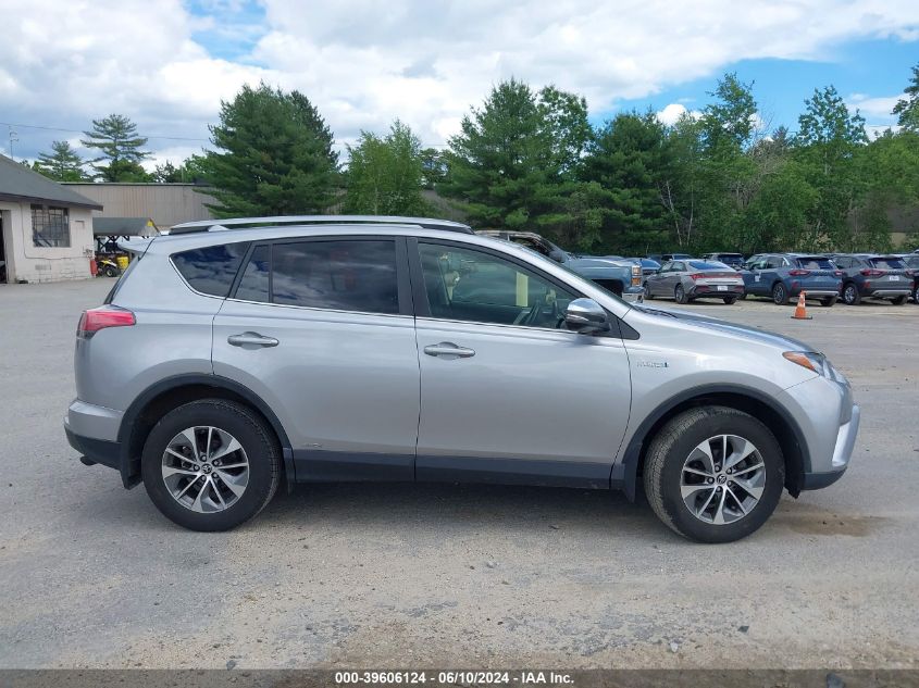 2017 Toyota Rav4 Hybrid Xle VIN: JTMRJREVXHD076620 Lot: 39606124