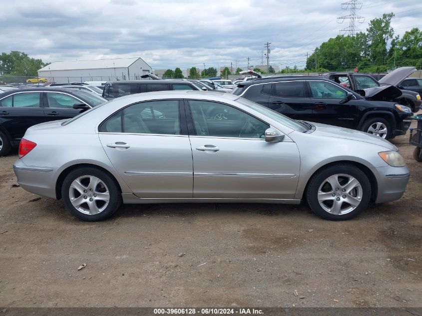 2007 Acura Rl 3.5 VIN: JH4KB16687C001439 Lot: 39606128