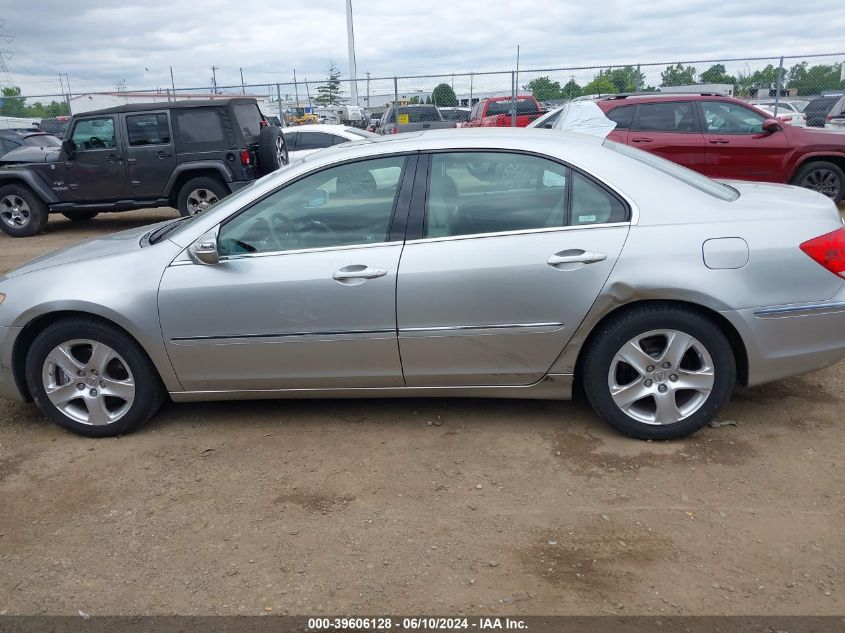 2007 Acura Rl 3.5 VIN: JH4KB16687C001439 Lot: 39606128