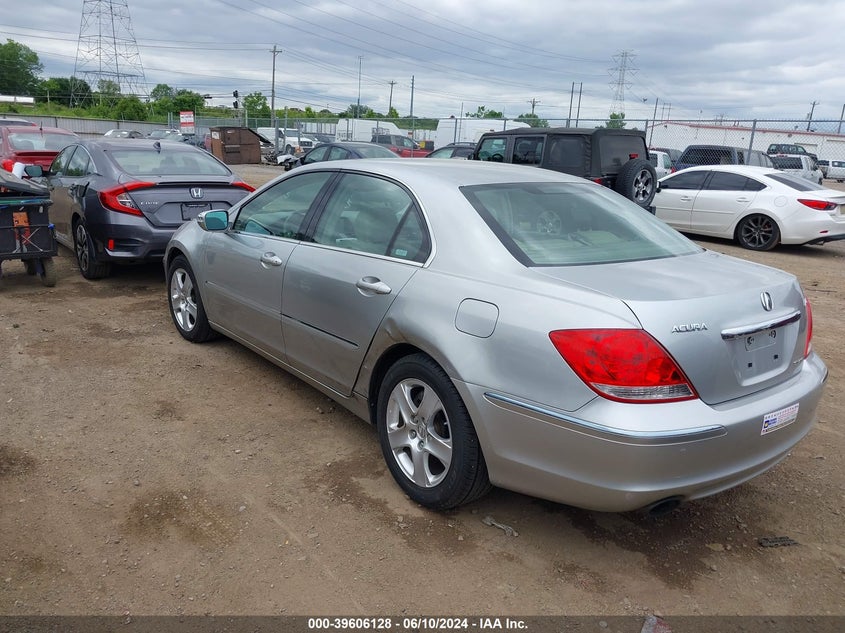 2007 Acura Rl 3.5 VIN: JH4KB16687C001439 Lot: 39606128