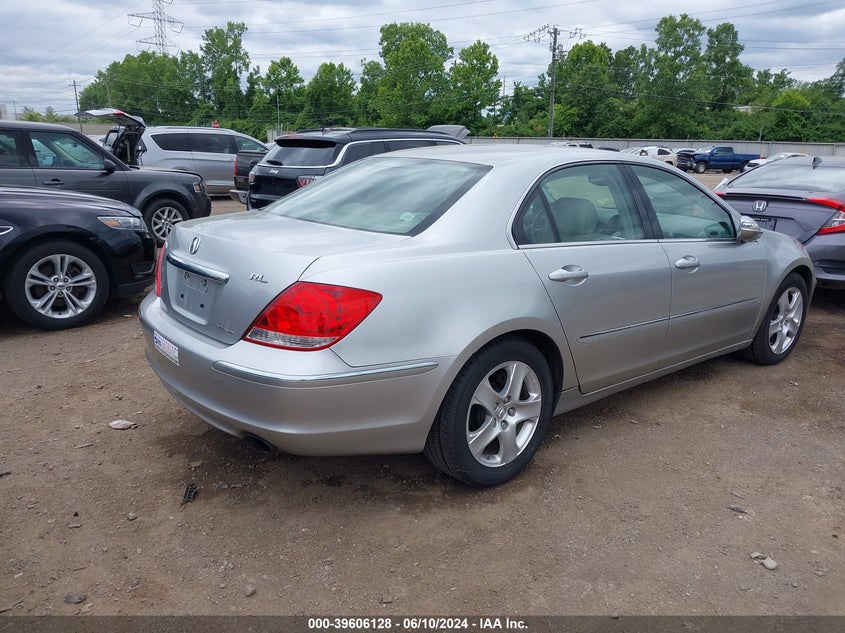 2007 Acura Rl 3.5 VIN: JH4KB16687C001439 Lot: 39606128