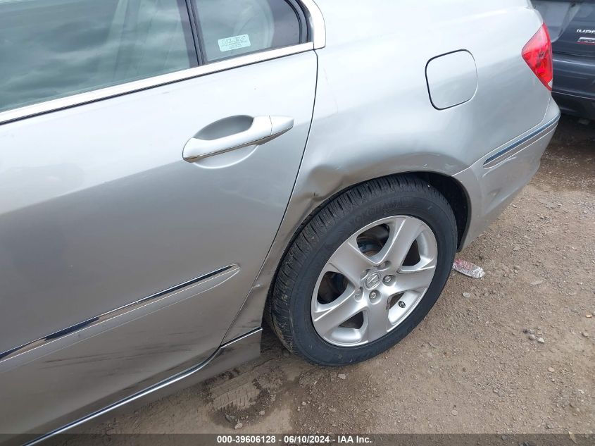 2007 Acura Rl 3.5 VIN: JH4KB16687C001439 Lot: 39606128