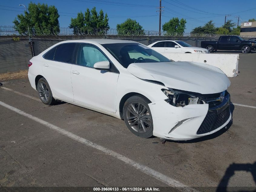 2015 Toyota Camry Se VIN: 4T1BF1FK7FU897790 Lot: 39606133