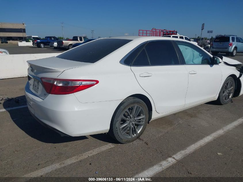 2015 Toyota Camry Se VIN: 4T1BF1FK7FU897790 Lot: 39606133