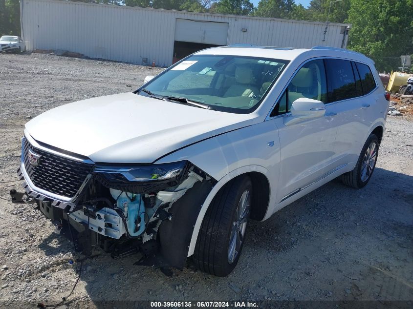 2023 Cadillac Xt6 Awd Premium Luxury VIN: 1GYKPDRS3PZ163905 Lot: 39606135