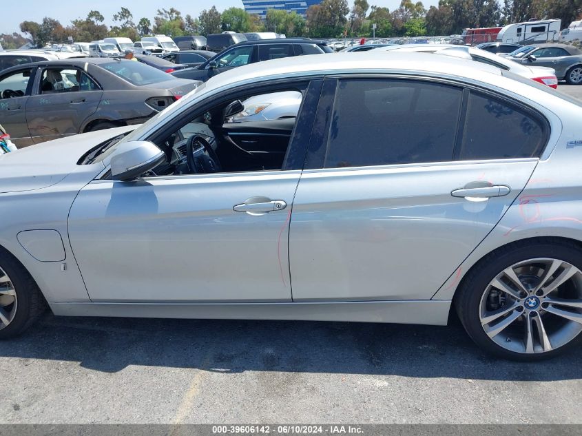 2017 BMW 330E Iperformance VIN: WBA8E1C54HK895118 Lot: 39606142