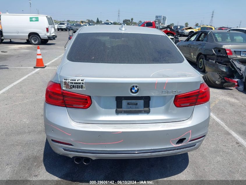 2017 BMW 330E Iperformance VIN: WBA8E1C54HK895118 Lot: 39606142