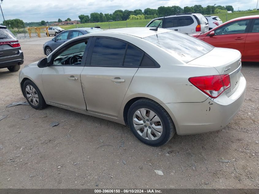 2013 Chevrolet Cruze Ls Auto VIN: 1G1PA5SH7D7207793 Lot: 39606150