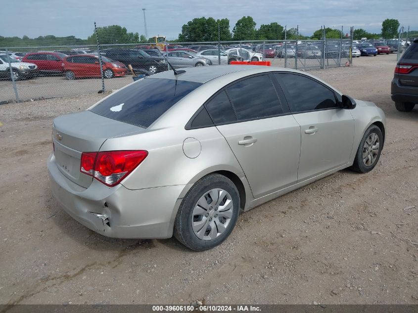 2013 Chevrolet Cruze Ls Auto VIN: 1G1PA5SH7D7207793 Lot: 39606150