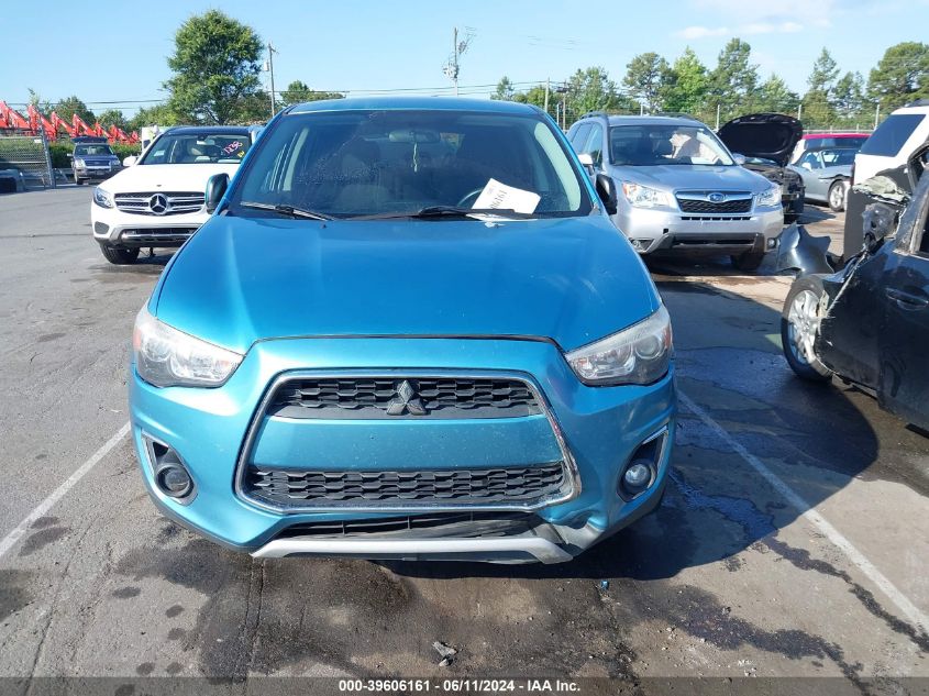 2014 Mitsubishi Outlander Sport Es VIN: 4A4AP3AU8EE020647 Lot: 39606161