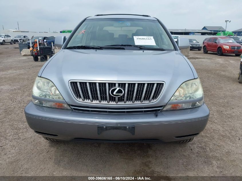 2002 Lexus Rx 300 VIN: JTJGF10U520142186 Lot: 39606165