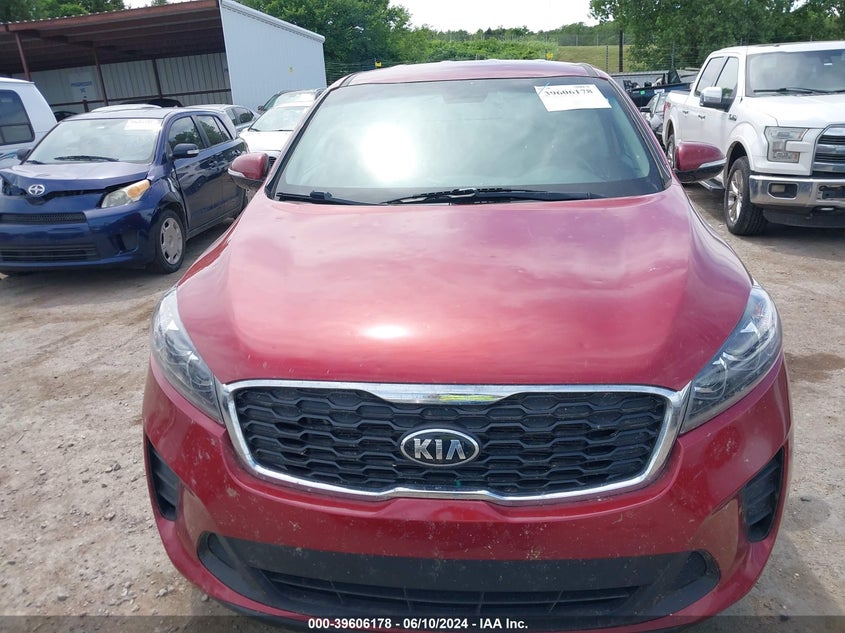 2020 Kia Sorento 2.4L Lx VIN: 5XYPG4A35LG673844 Lot: 39606178