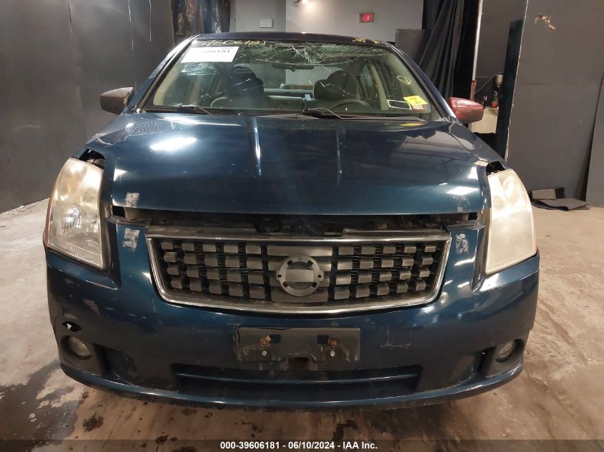 2009 Nissan Sentra 2.0S VIN: 3N1AB61E49L648455 Lot: 39606181