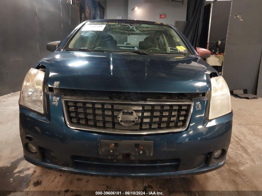 2009 Nissan Sentra 2.0S VIN: 3N1AB61E49L648455 Lot: 39606181