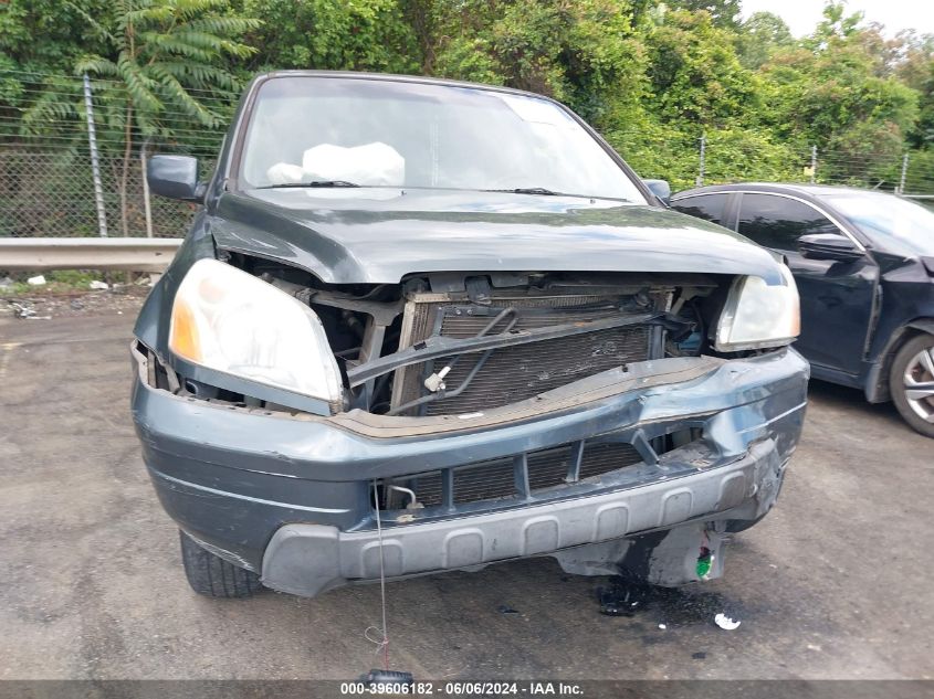 2005 Honda Pilot Ex VIN: 5FNYF18415B025545 Lot: 39606182