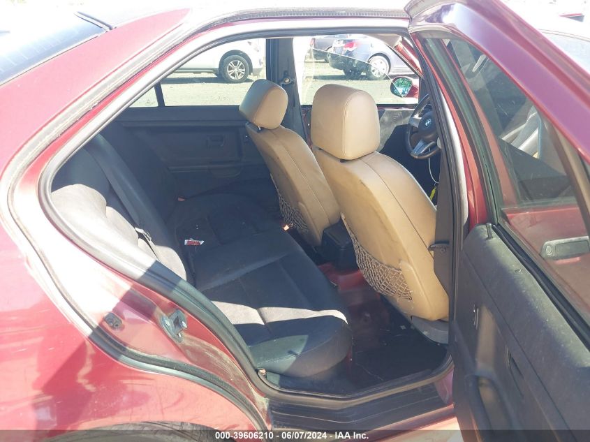 1992 BMW 325 I VIN: WBACB3318NFE03595 Lot: 39606210