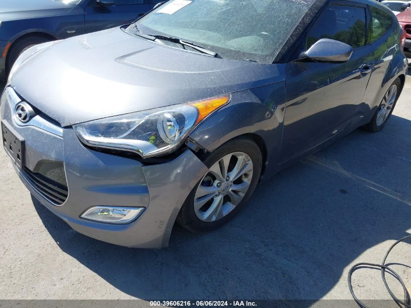 2017 HYUNDAI VELOSTER VALUE EDITION - KMHTC6AD5HU316521