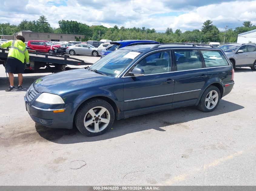 2004 Volkswagen Passat Glx VIN: WVWYH63B94E218734 Lot: 39606220