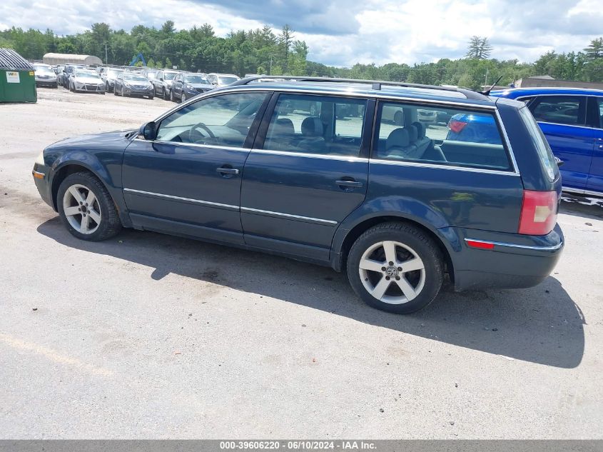 2004 Volkswagen Passat Glx VIN: WVWYH63B94E218734 Lot: 39606220