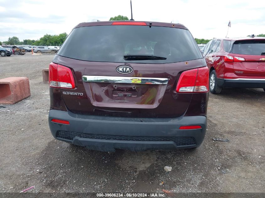 2013 Kia Sorento Lx V6 VIN: 5XYKT4A26DG403181 Lot: 39606234