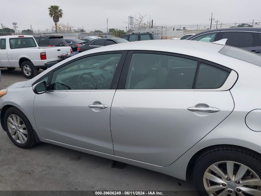 2014 KIA FORTE EX - KNAFX4A84E5127584