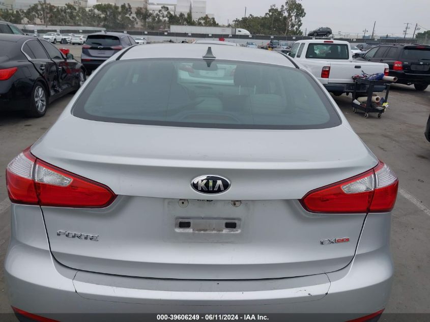 2014 KIA FORTE EX - KNAFX4A84E5127584
