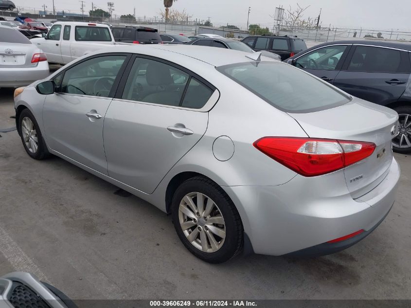 2014 KIA FORTE EX - KNAFX4A84E5127584
