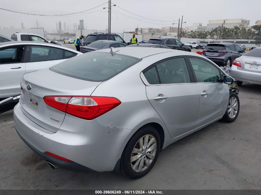 2014 Kia Forte Ex VIN: KNAFX4A84E5127584 Lot: 39606249