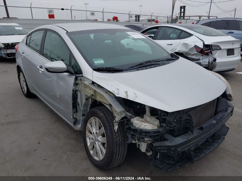 2014 Kia Forte Ex VIN: KNAFX4A84E5127584 Lot: 39606249