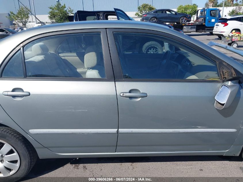 2003 Toyota Corolla Le VIN: 1NXBR32E03Z073628 Lot: 39606266