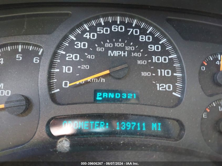 2003 Chevrolet Tahoe Lt VIN: 1GNEK13T13J329324 Lot: 39606267