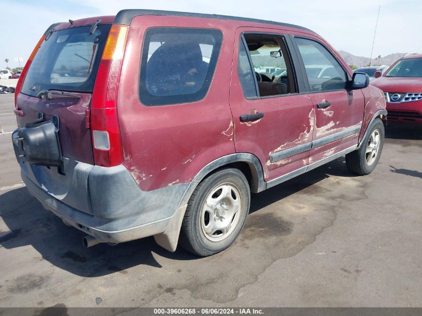 2003 Honda Cr-V Lx VIN: JHLRD68463C002590 Lot: 39606268