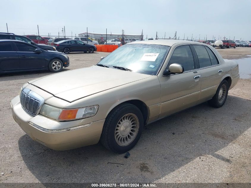 2000 Mercury Grand Marquis Ls VIN: 2MEFM75W5YX736755 Lot: 39606275