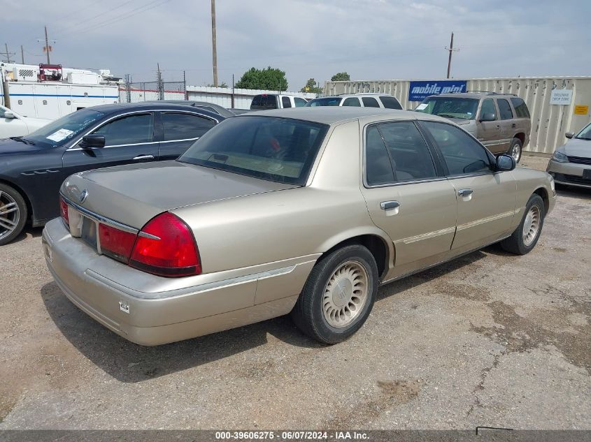 2000 Mercury Grand Marquis Ls VIN: 2MEFM75W5YX736755 Lot: 39606275