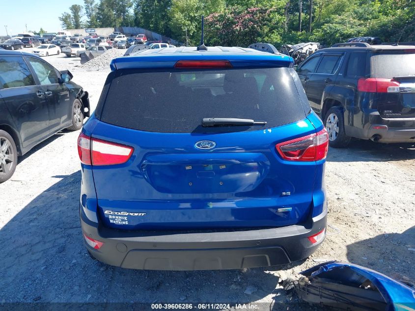 2020 Ford Ecosport Se VIN: MAJ3S2GE7LC393847 Lot: 39606286